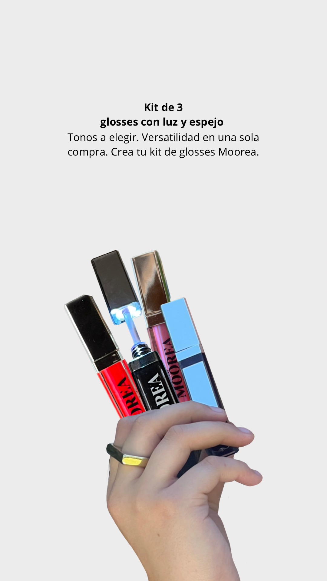 Kit de 3 glosses